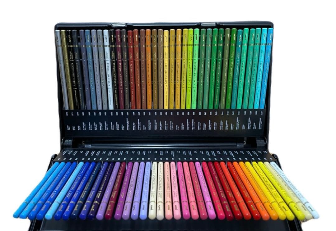 UNI COLORED PENCIL 72色　三菱