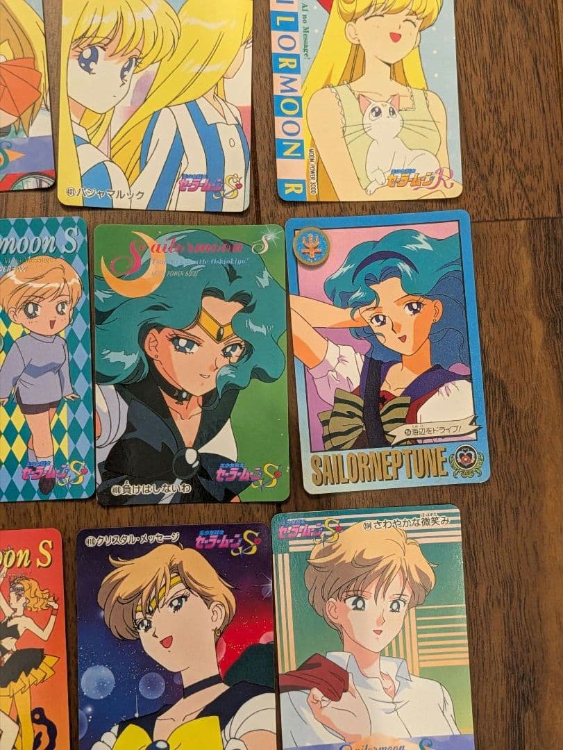 セーラームーン カードダス　アマダ　バンダイ　35枚(キラ12枚ノーマル23枚)