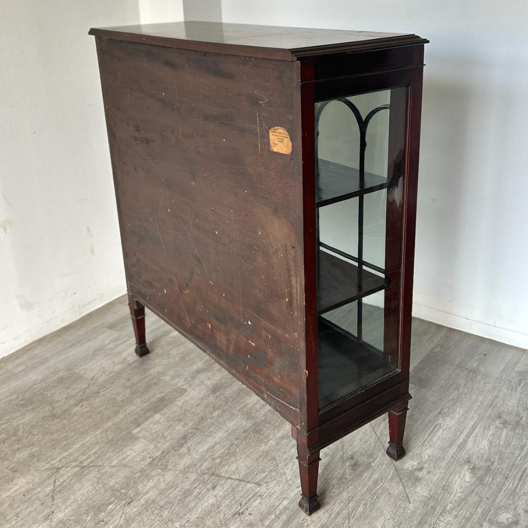 イギリス アンティーク家具 ディスプレイ キャビネット 1930年頃 998A