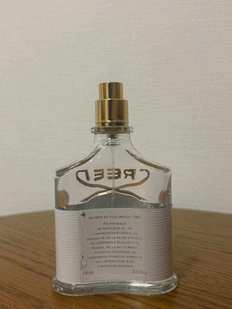 残量35パーセントほど　CREED AVENTUS FOR HER 75ml