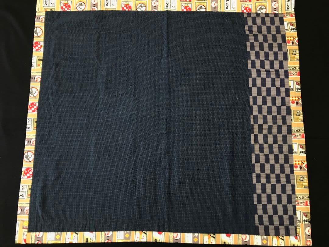 ❋ お祭り 法被 鉢巻 タペストリー 敷物 クロス 作家様 一点物 ❋ 古布