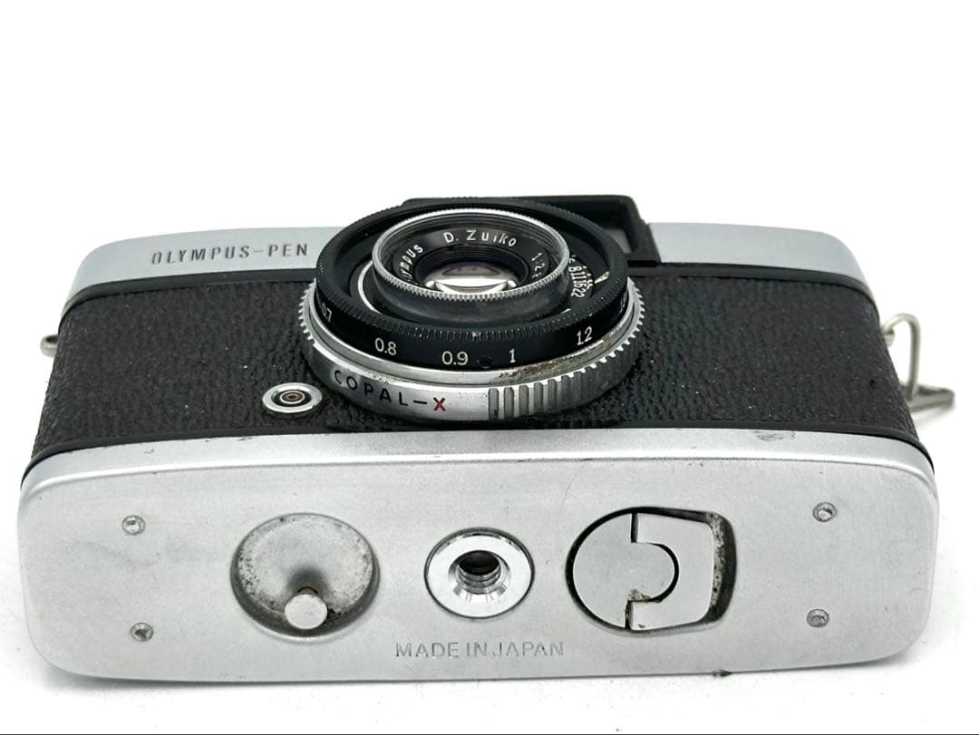 【完動品】OLYMPUS PEN S f2.8 ハーフサイズカメラ 動作確認済み