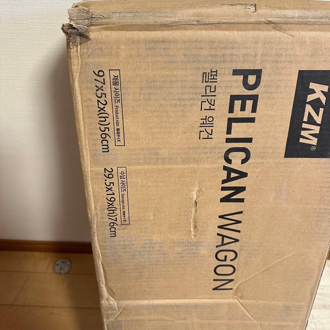 ペリカンワゴン キャリーカート 折りたたみ アウトドア キャンプ ワゴン