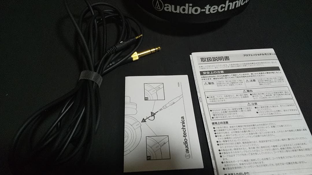 audio-technica ATH-M50x 　新品の純正交換イヤーパッド付属