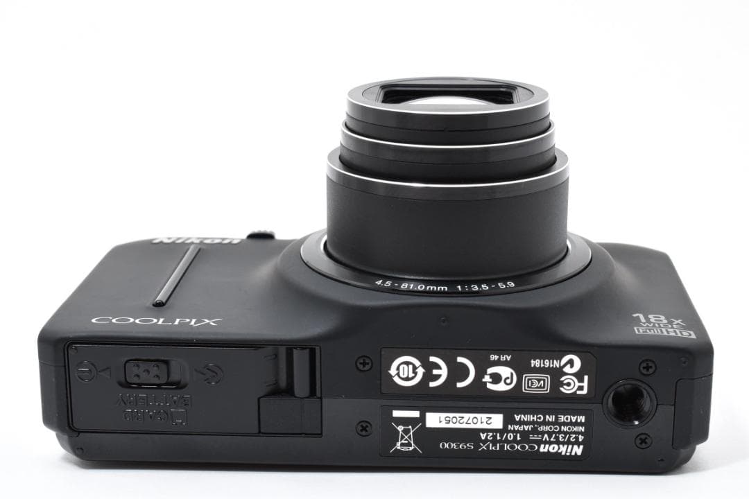 【極美品】Nikon　COOLPIX　S9300 SDカード Wi-Fi 933