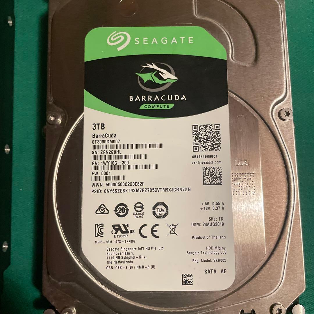 3.5インチHDD 2TB & 3TBセット