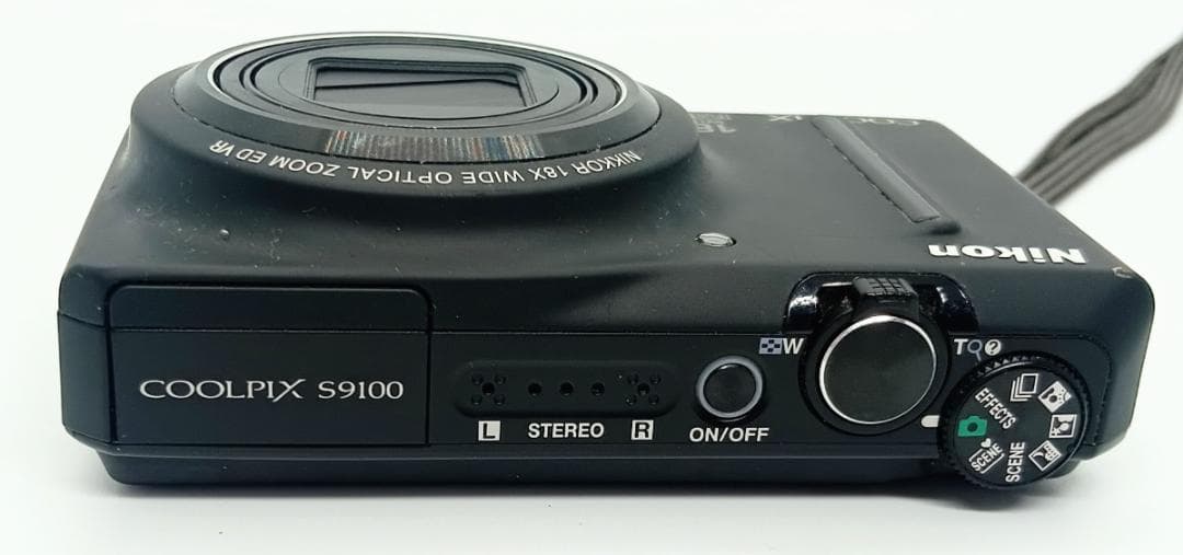 Nikon COOLPIX S9100 18倍光学ズーム 黒 充電器付き