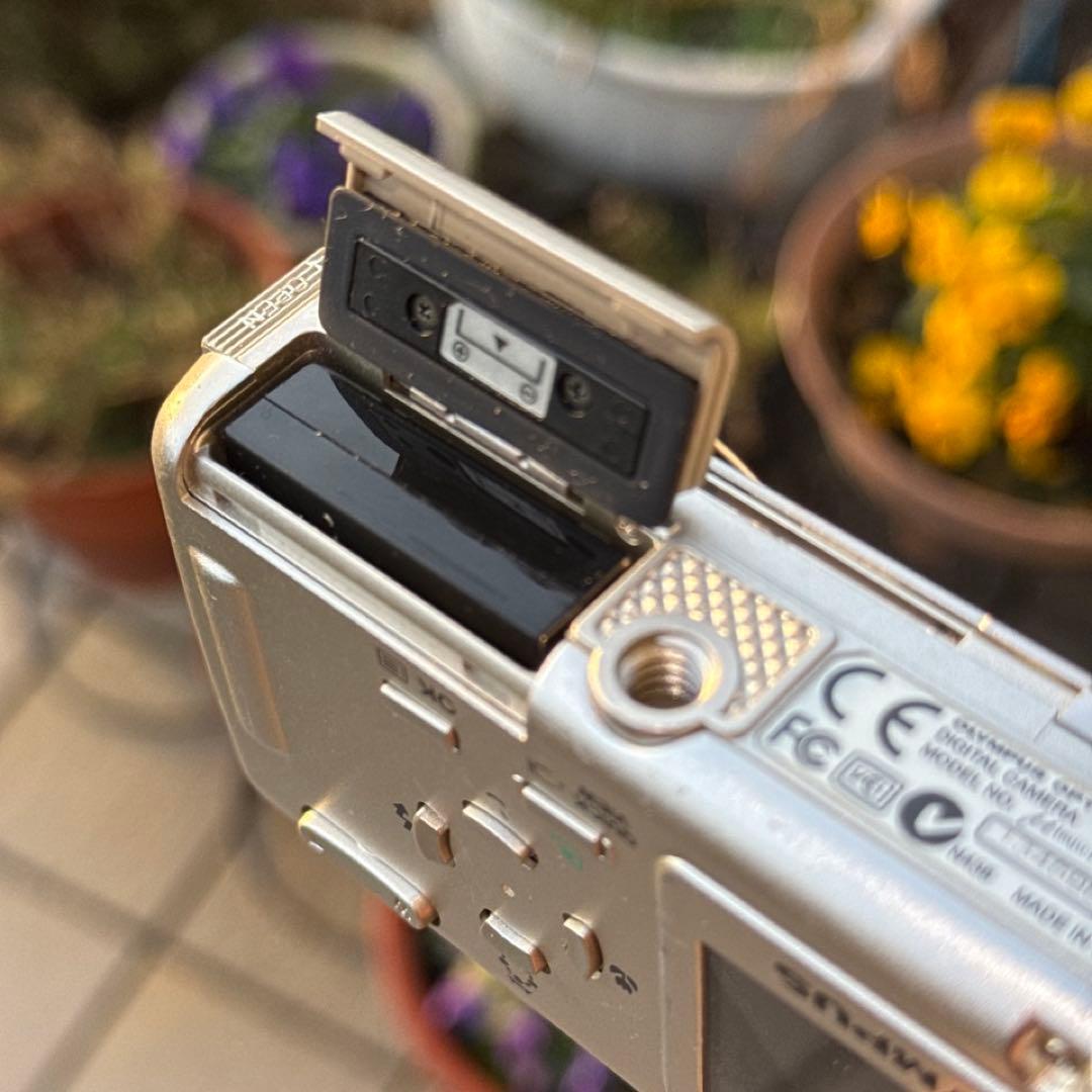 OLYMPUS μ400 防水 オールドコンデジ 難あり