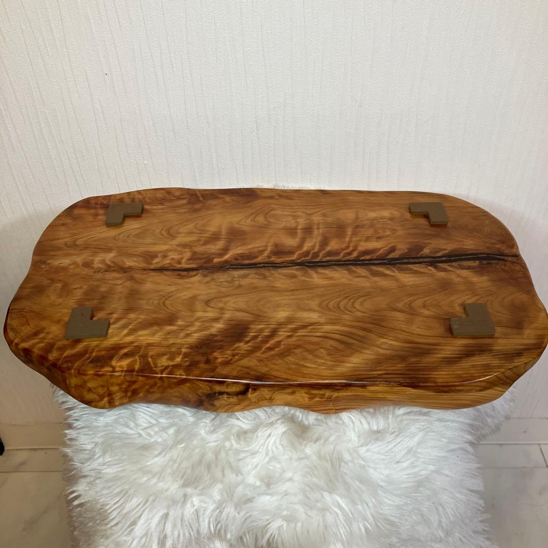 【本日限定】希少品　屋久杉飾り台　一枚板　置台　屋久杉　工芸品　世界遺産　花台