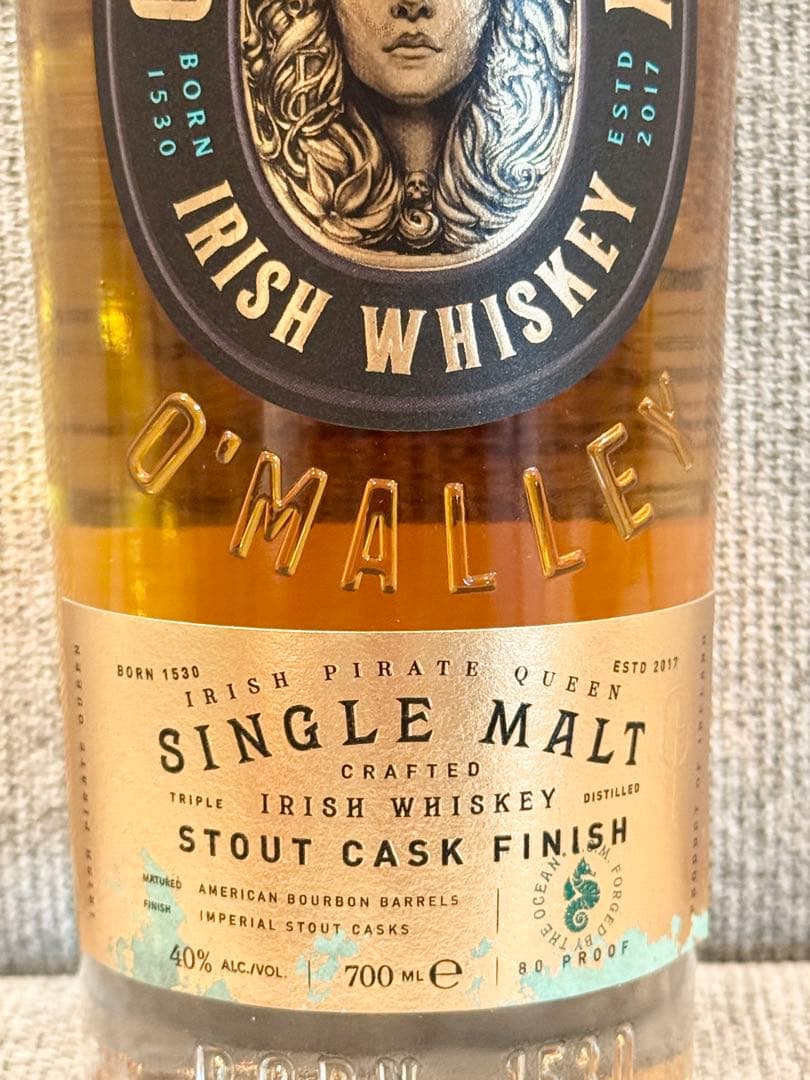GRACE O'MALLEY シングルモルトウイスキー 700ml