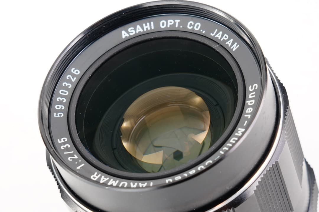 【黄変低減済】 動作◎ SMC Takumar 35mm F2 326