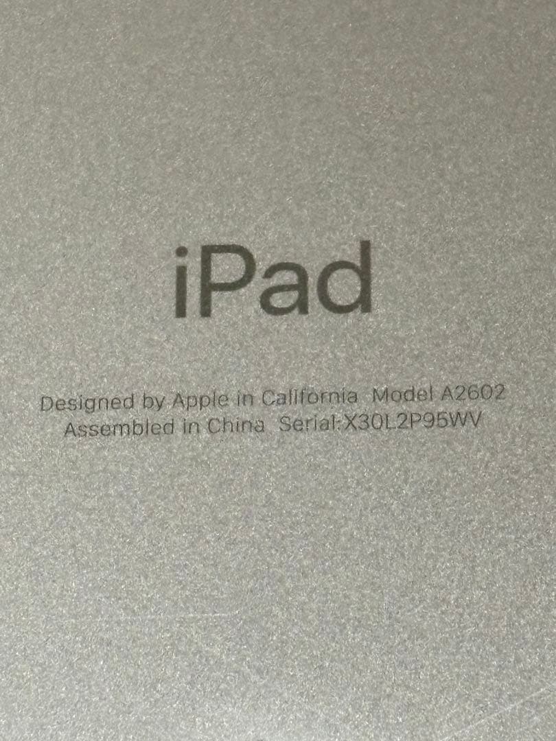 Apple iPad （第9世代）64GB Wi-Fiモデル