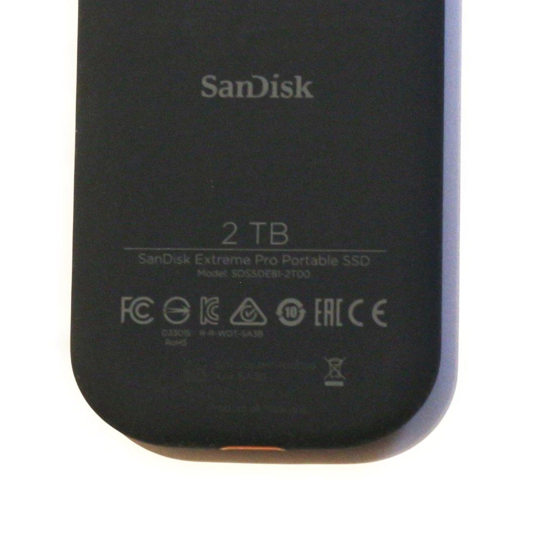 SanDisk 外付けSSD 2TB SDSSDE81-2T00