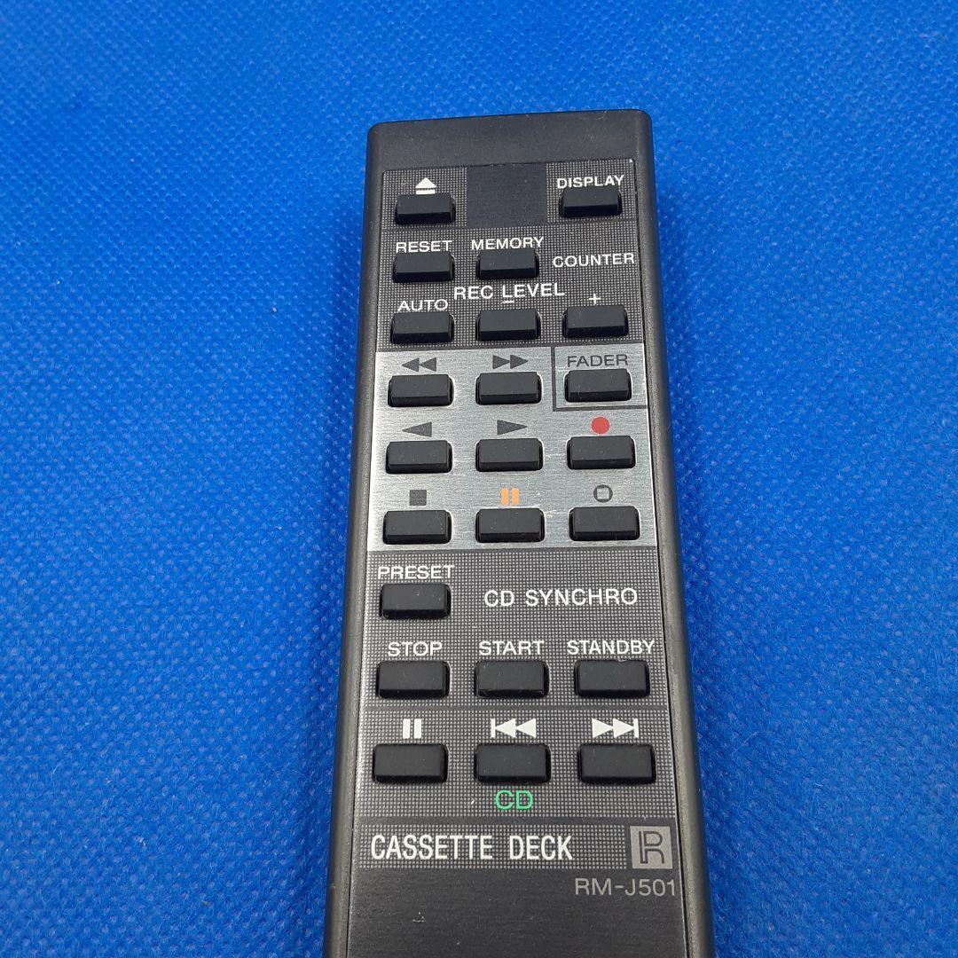 A724　SONY　ソニー　リモコン　　RM-J501