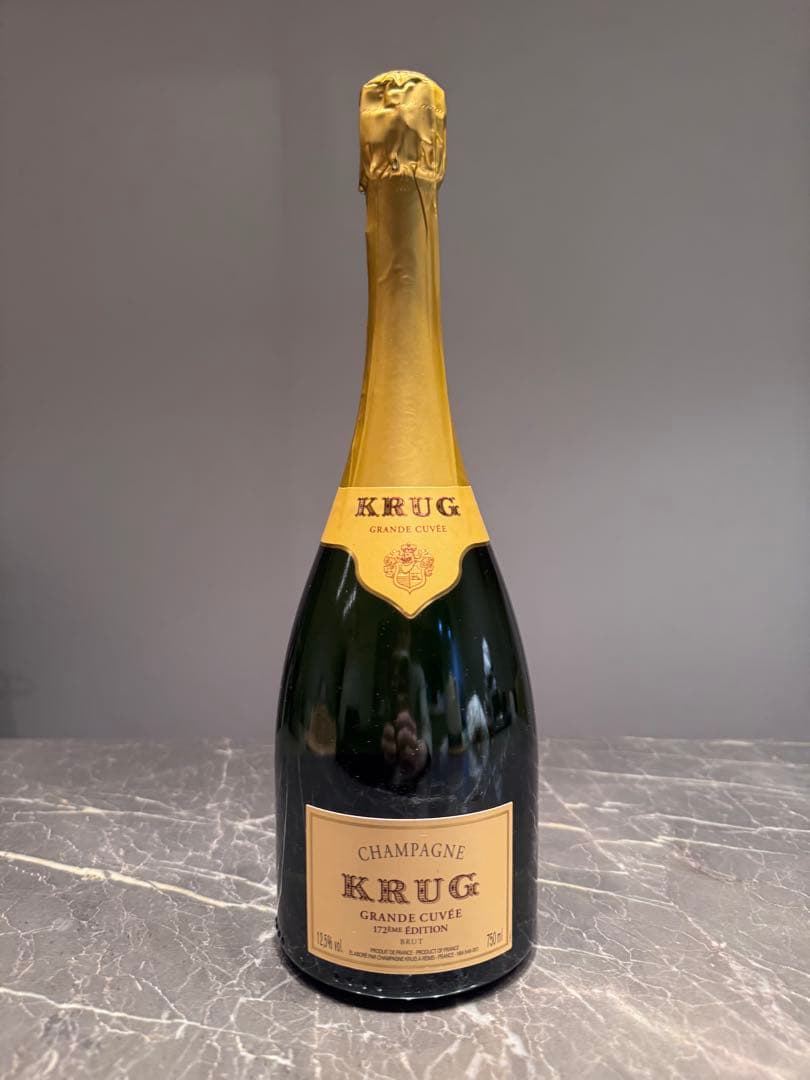 KRUG GRANDE CUVÉE クリュッグ 箱付き172ème 750ml