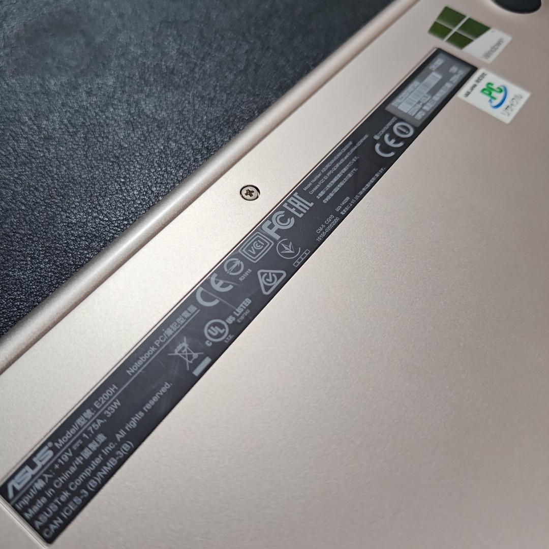【難あり・美品】ASUS VivoBook E203NA ノートPC ゴールド