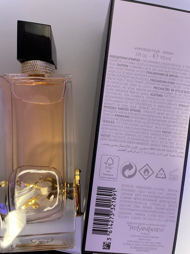 香水(ユニセックス) Yves Saint Laurent LIBRE 90ml