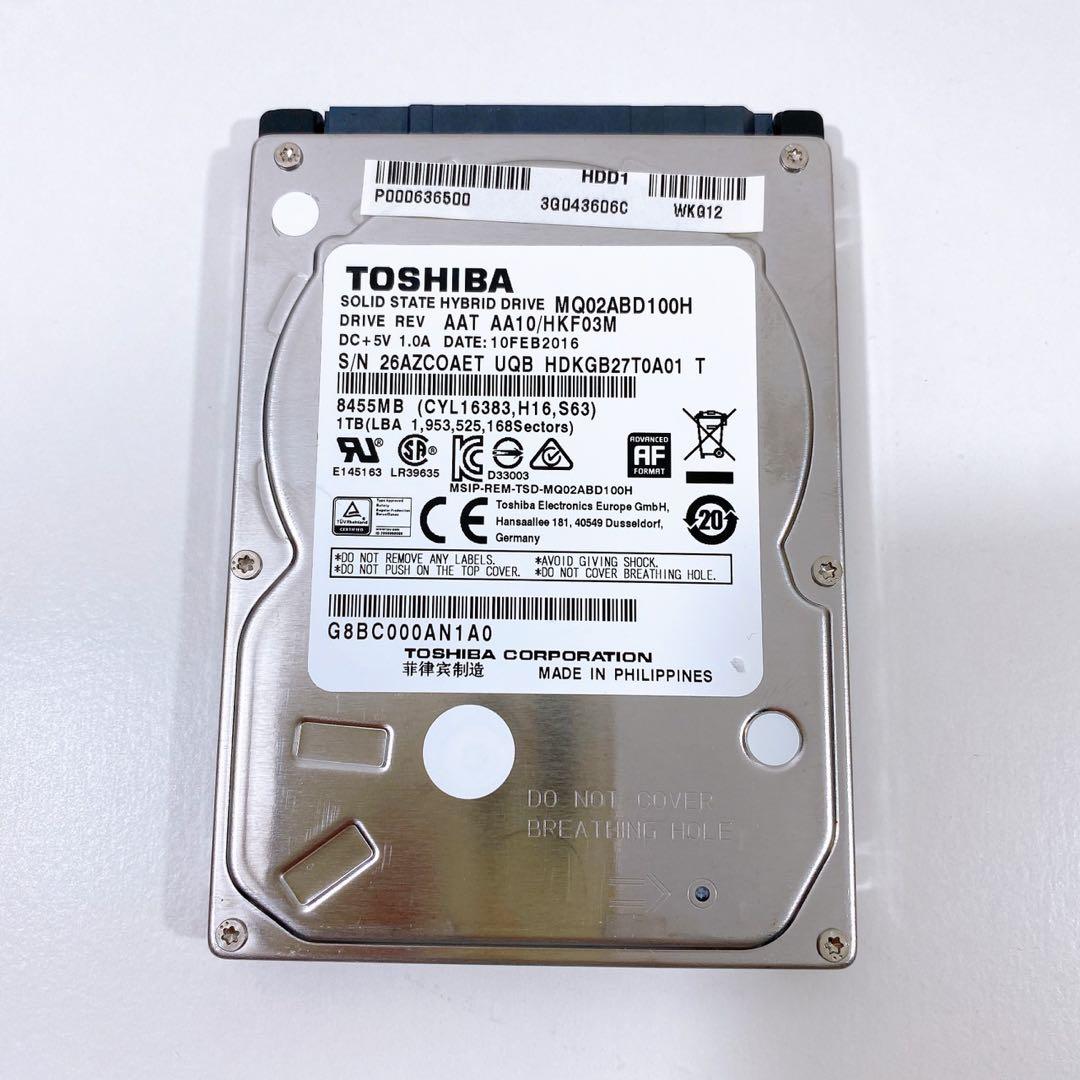 ノートパソコン用✨HDD 1TB✨2.5インチ✨厚さ9mm✨4枚セット