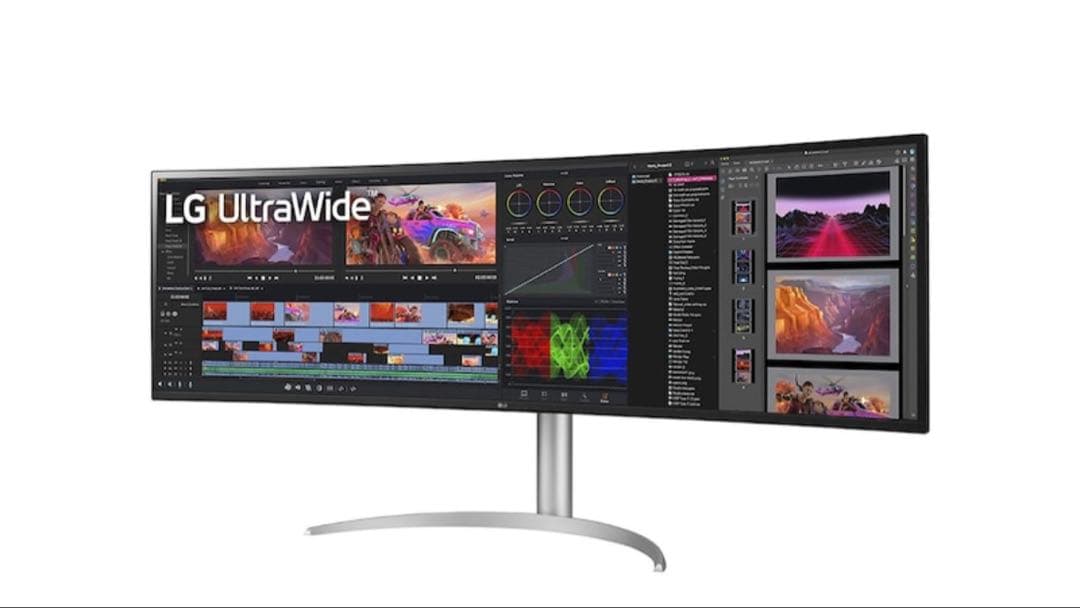 LG 49WQ95C-W 49インチ ウルトラワイドモニター（中古）