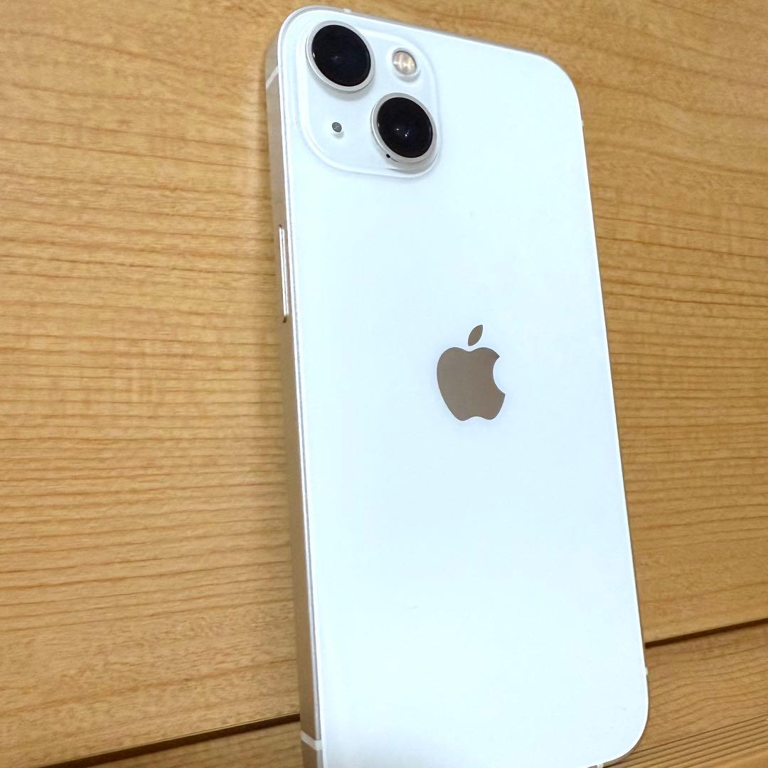 【中古】iPhone13 256GB スターライト SIMフリー