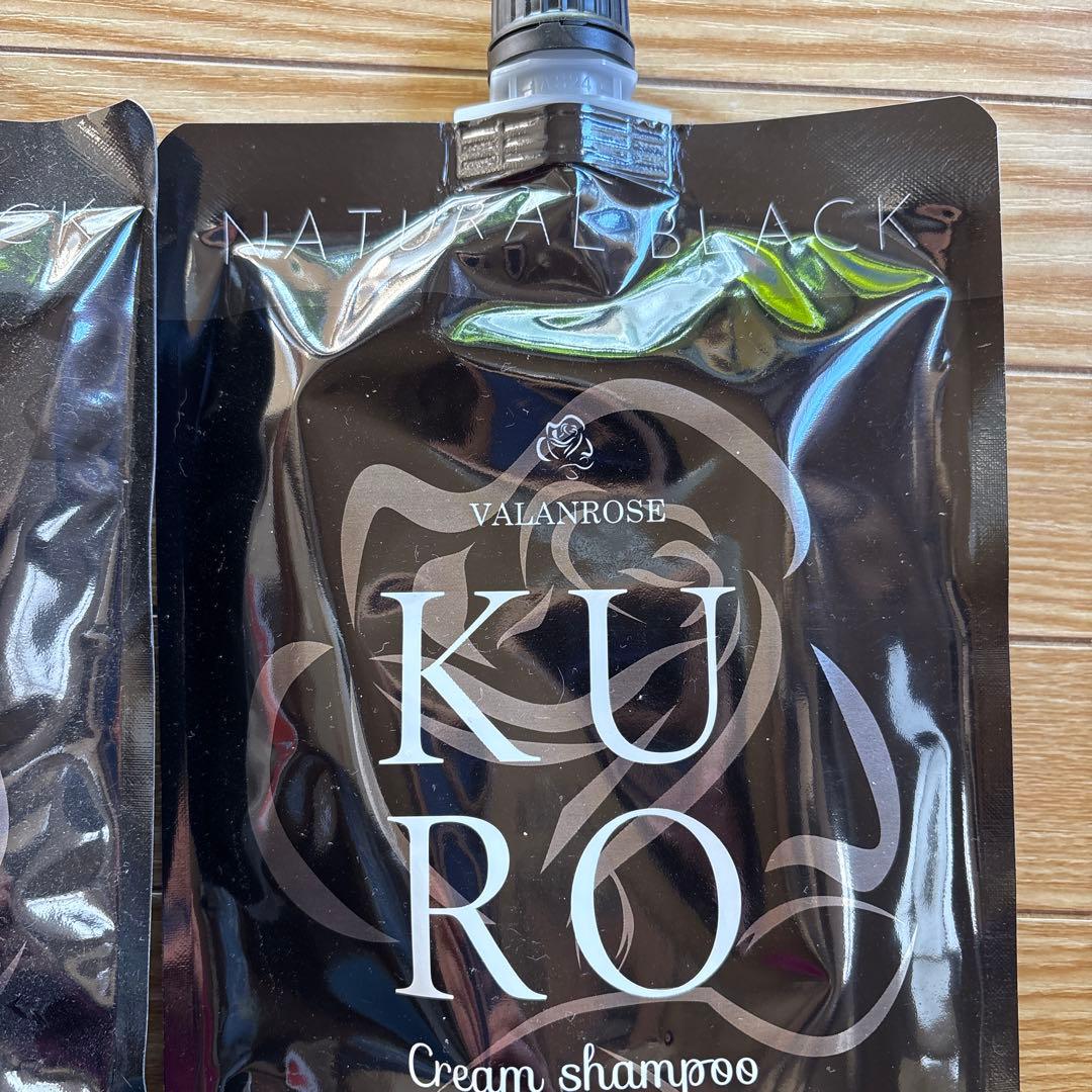 VALANROSE KURO Cream shampoo 400g 2個セット