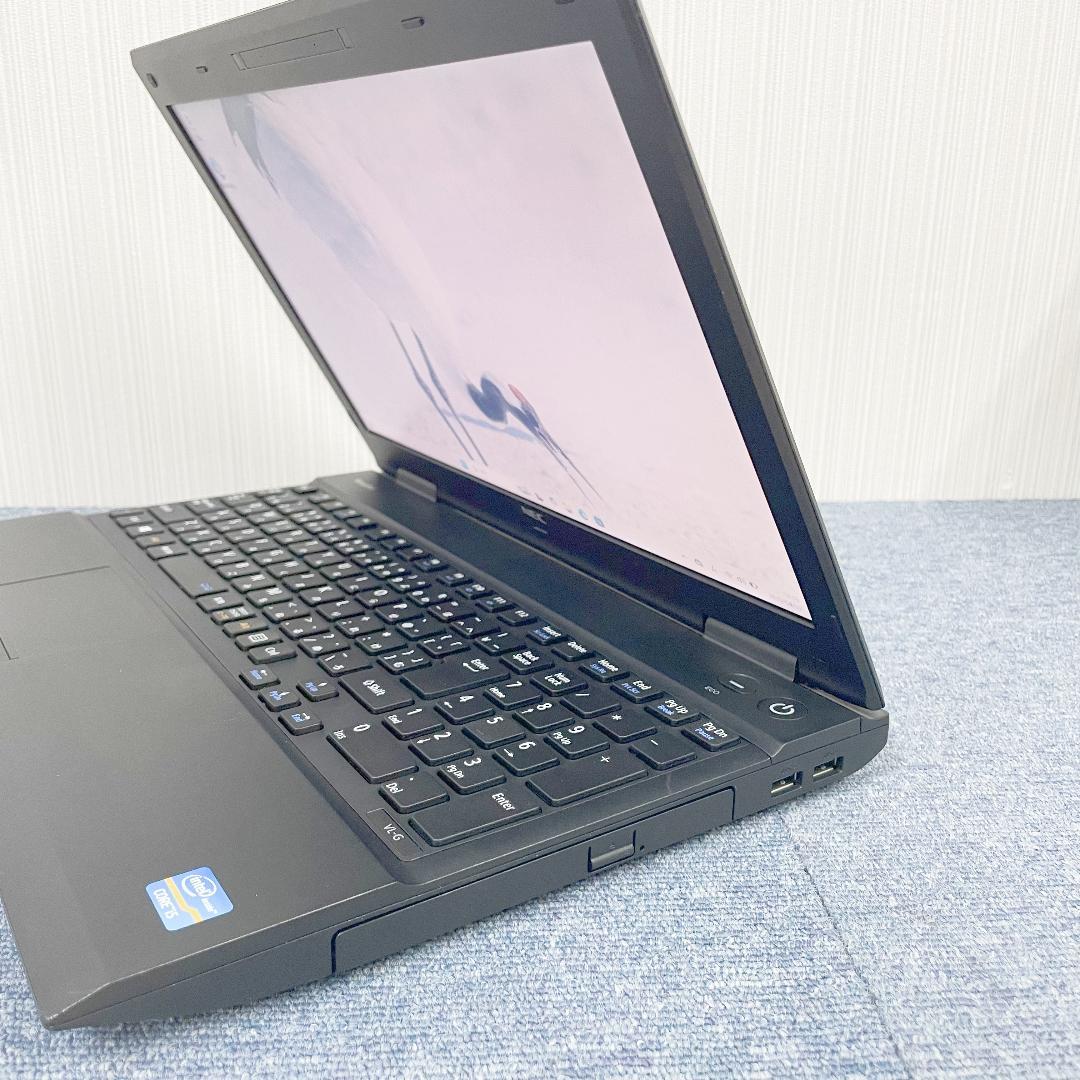 NEC　ノートパソコン　Windows11　オフィス付き　爆速SSD搭載