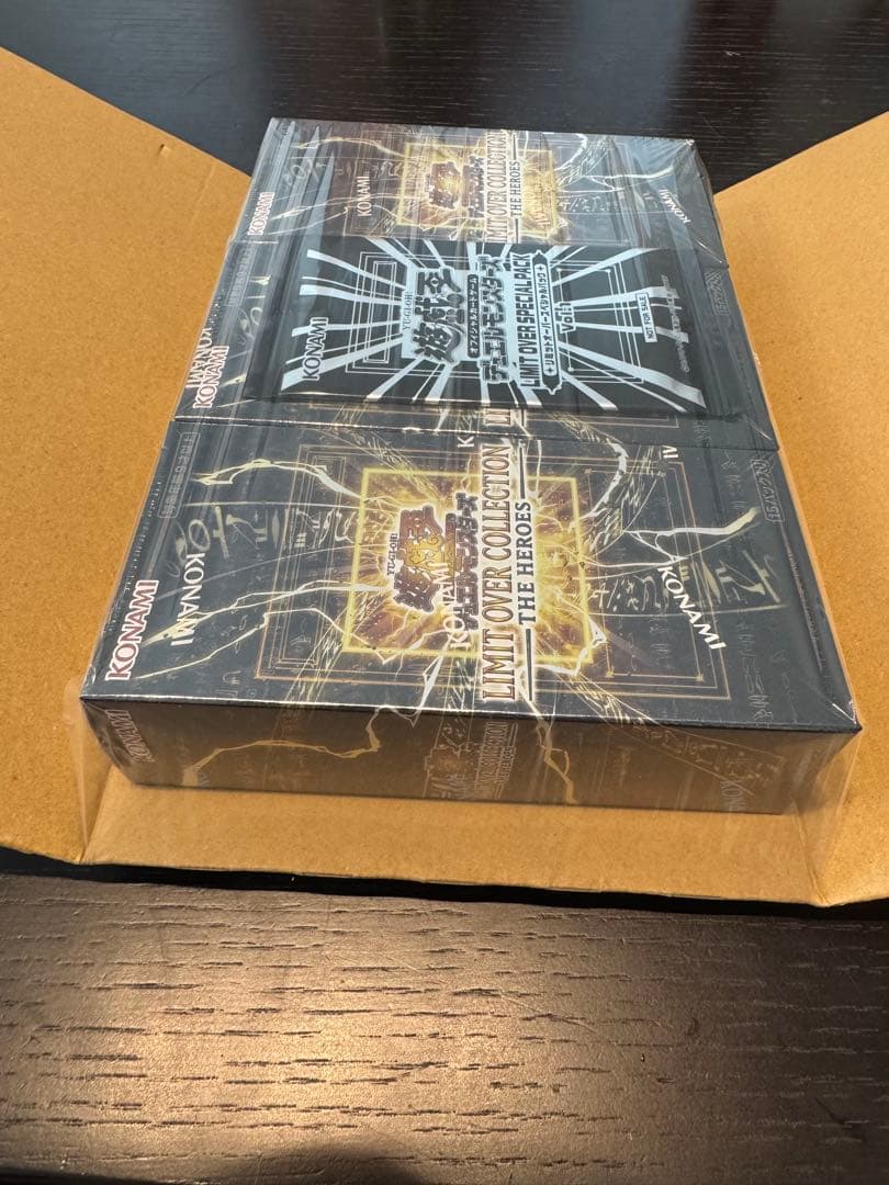 新品 遊戯王LIMIT OVER COLLECTION 3box 特典パック付き