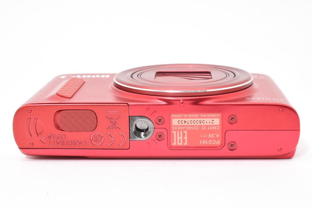 Canon Power Shot SX610 HS Wi-Fi レッド コンデジ