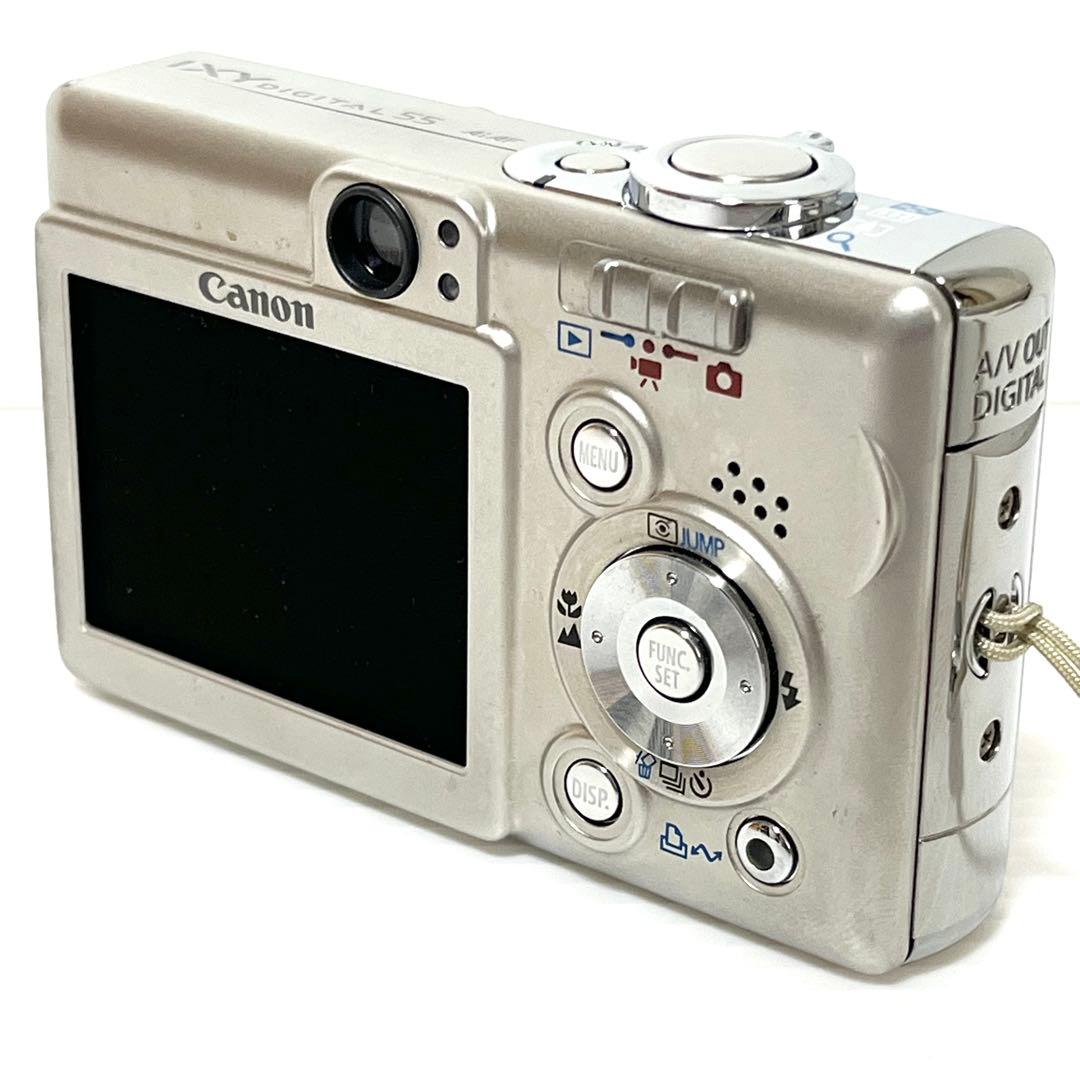 キャノン IXY DIGITAL 55 シルバー コンパクトデジタルカメラ