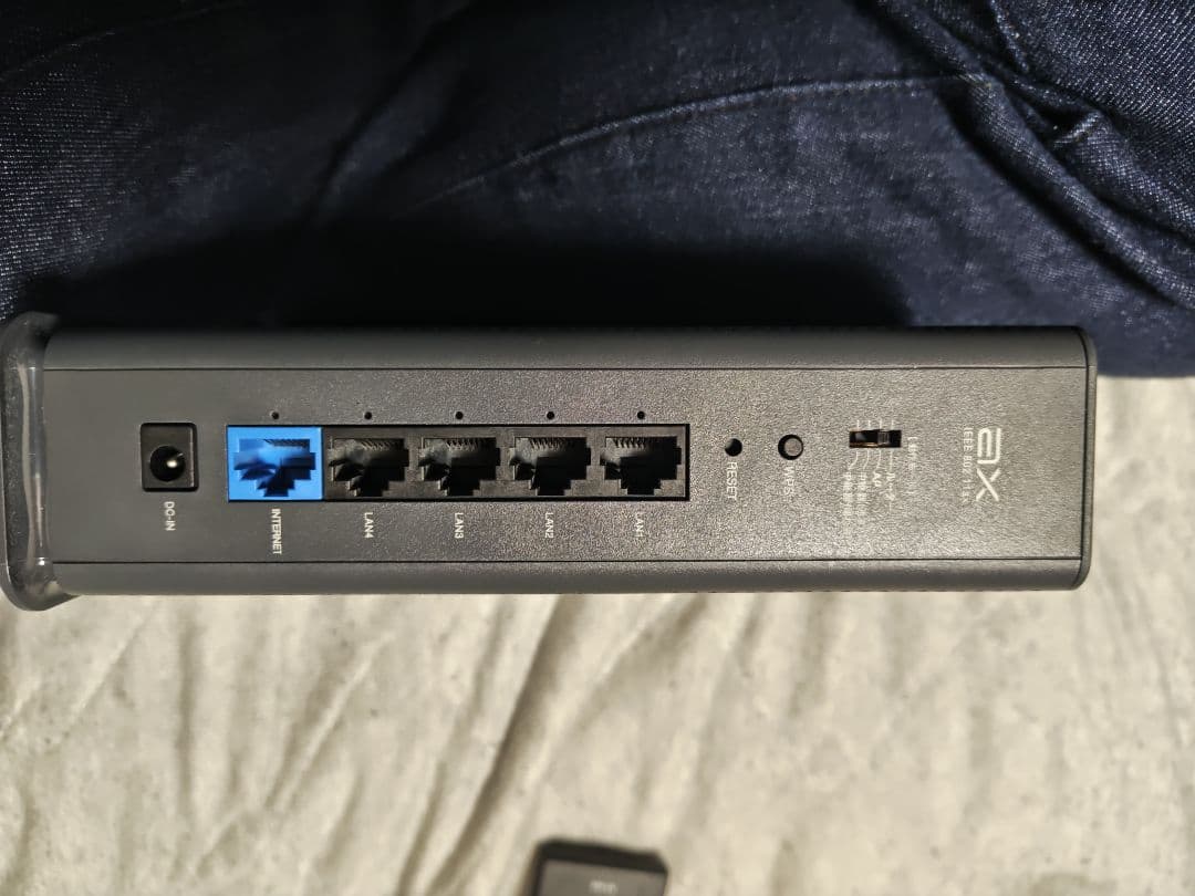 ELECOM WRC-XE5400GS-G 無線LANルーター