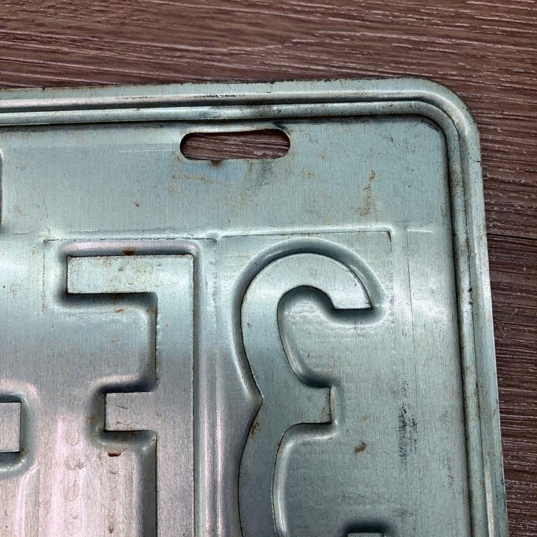 3F 希少 1970年代 ハワイ州 ナンバープレート カメハメハ大王 ビンテージ