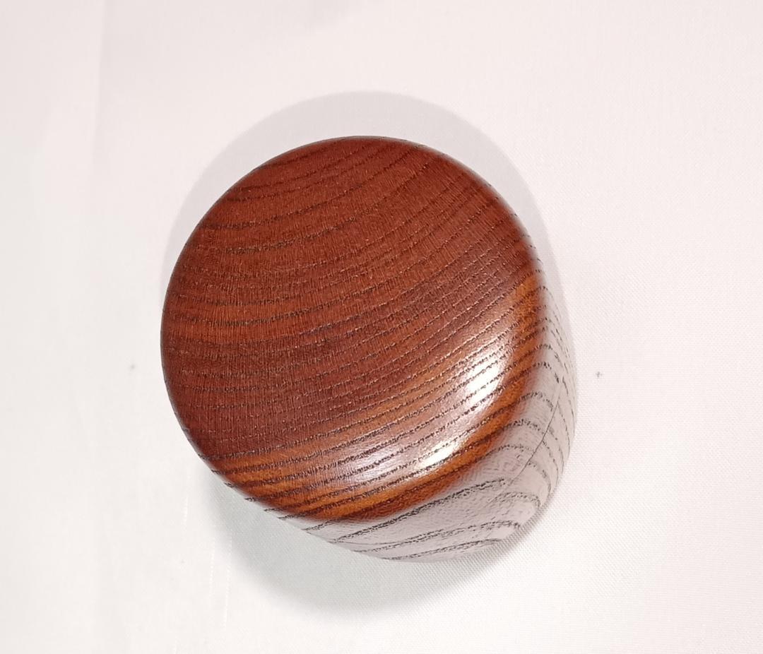 茶道具　蒔絵師　畑幸春作　欅摺漆塗細長棗　超美品！！