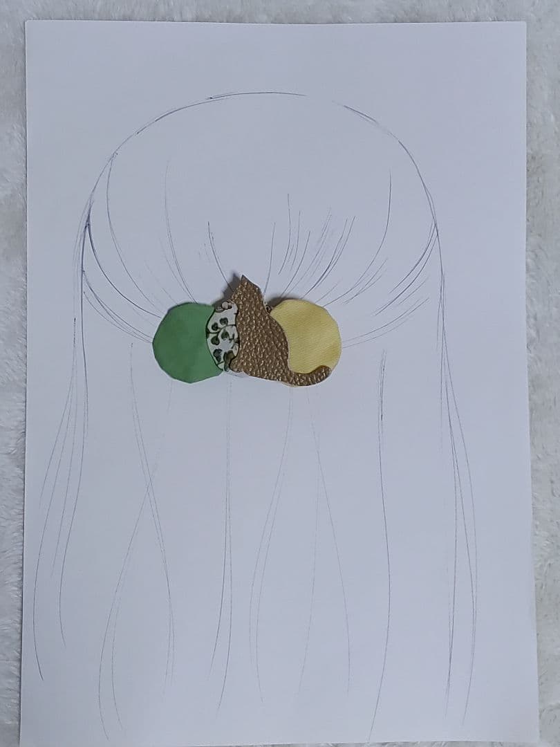 発送済み❀ハンドメイドバレッタセットHANA様❁⃘*.゜御専用❁⃘*.゜