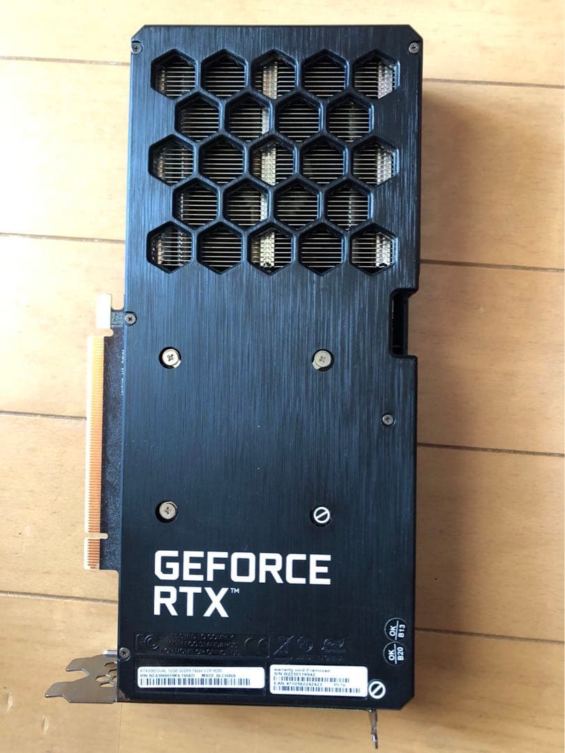 グラフィックボード・グラボ・ビデオカード Palit GeForce RTX 3060 Dual OC 12GB
