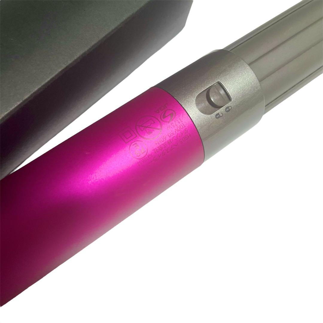 美品 Dyson ダイソン カールヘアアイロン ピンク 専用ケース付き