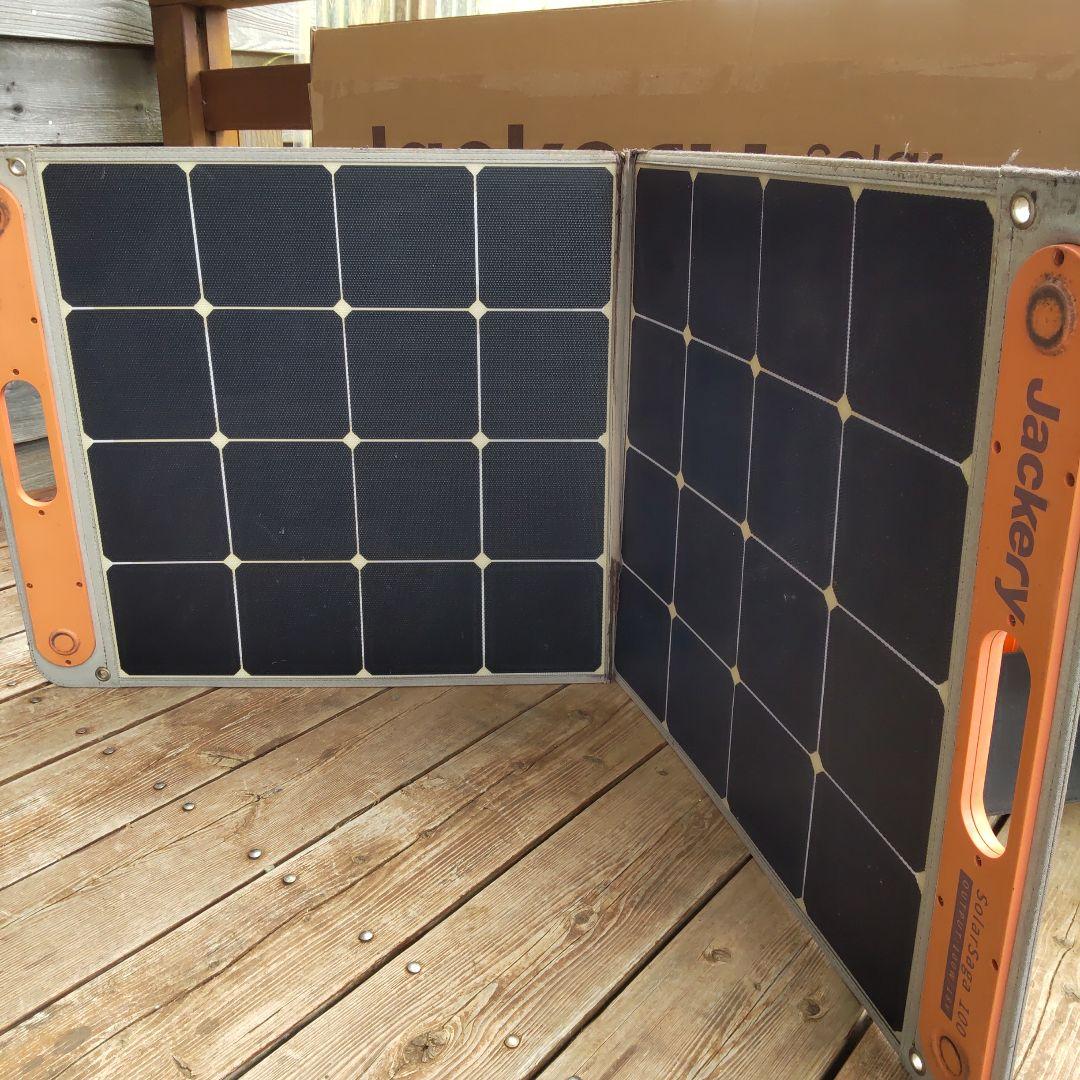 【ジャンク品】Jackery SolarSaga 100　２セット