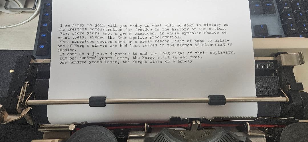 olivetti LETTERA 34 完動品 リボン交換済み