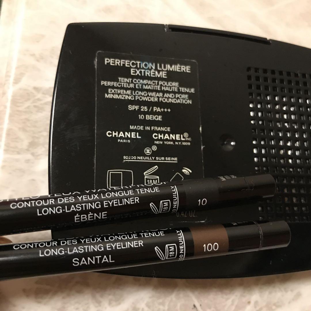 CHANELセット ファンデーション パウダー ライナー 二本