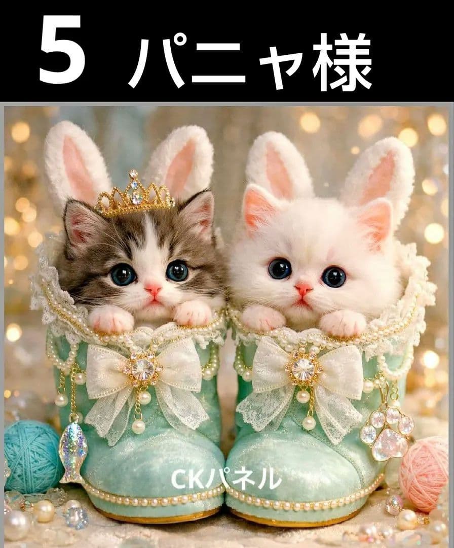 オーダーページ　ハンカチ126 にゃんこ柄　ハンドメイド3/20