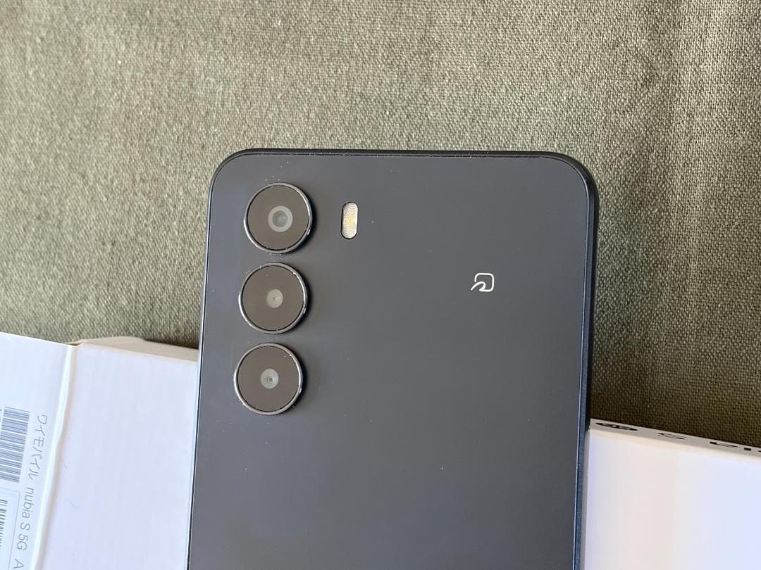 nubia S 5G　128GB　ブラック　SIMフリー　A403ZT　極美品
