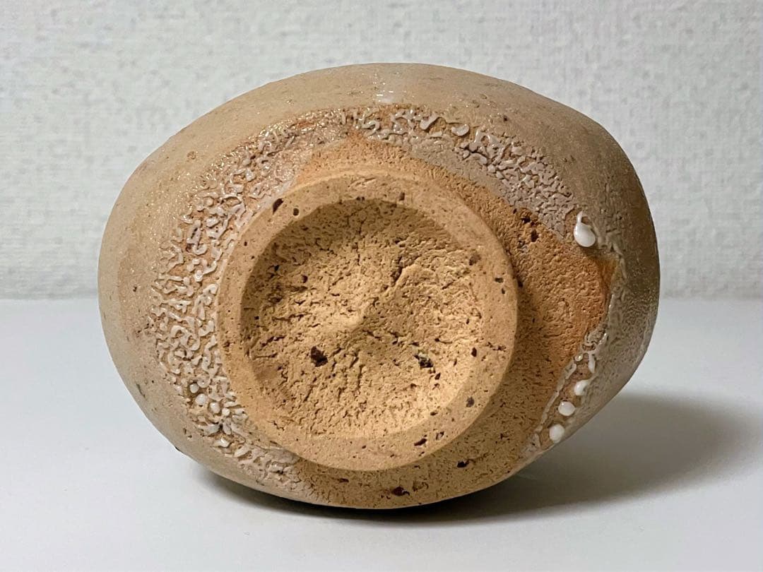 丸田宗彦 奥高麗扁壺徳利 唐津焼 酒器 共箱 新品未使用