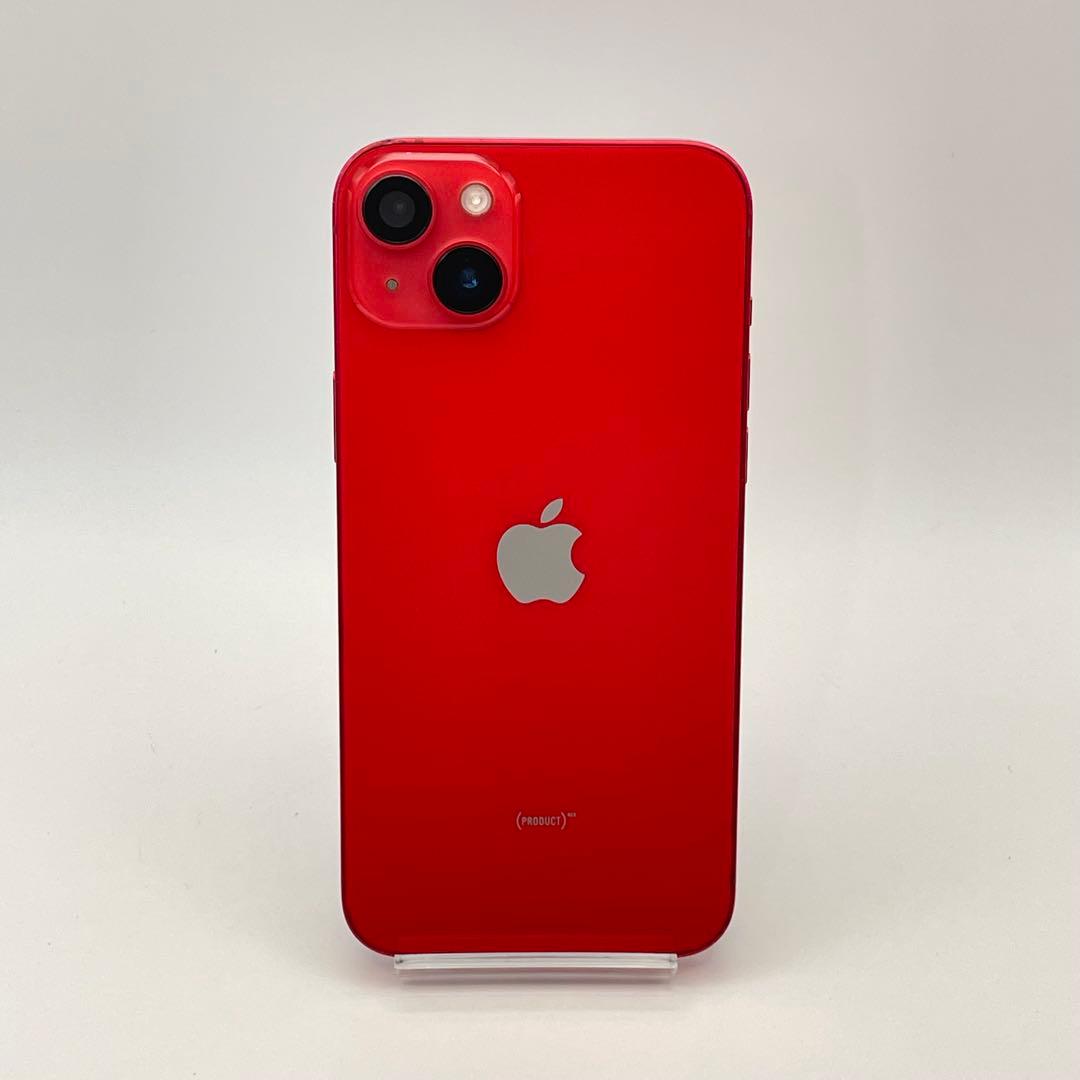 iPhone 14plus 128GB 大容量バッテリー新品100% 赤
