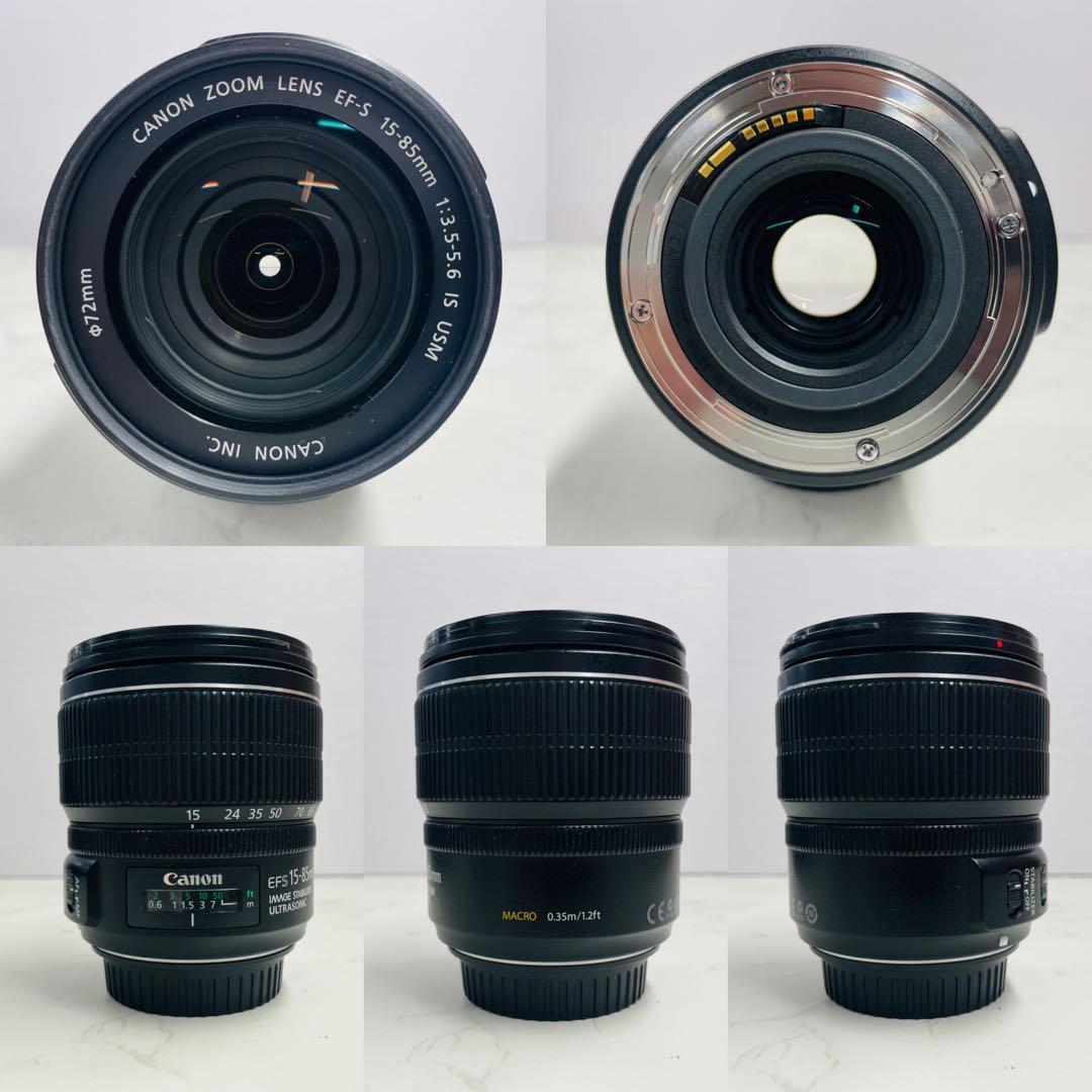 Canon EOS 7D EF-S 15-85mm IS USM レンズセット