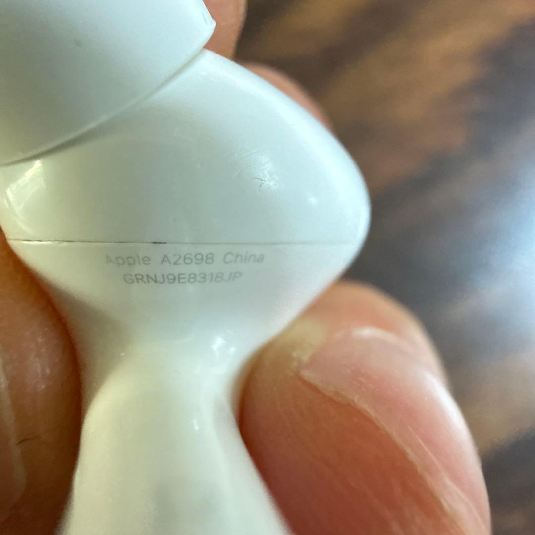 AirPods 第二世代　両耳のみ