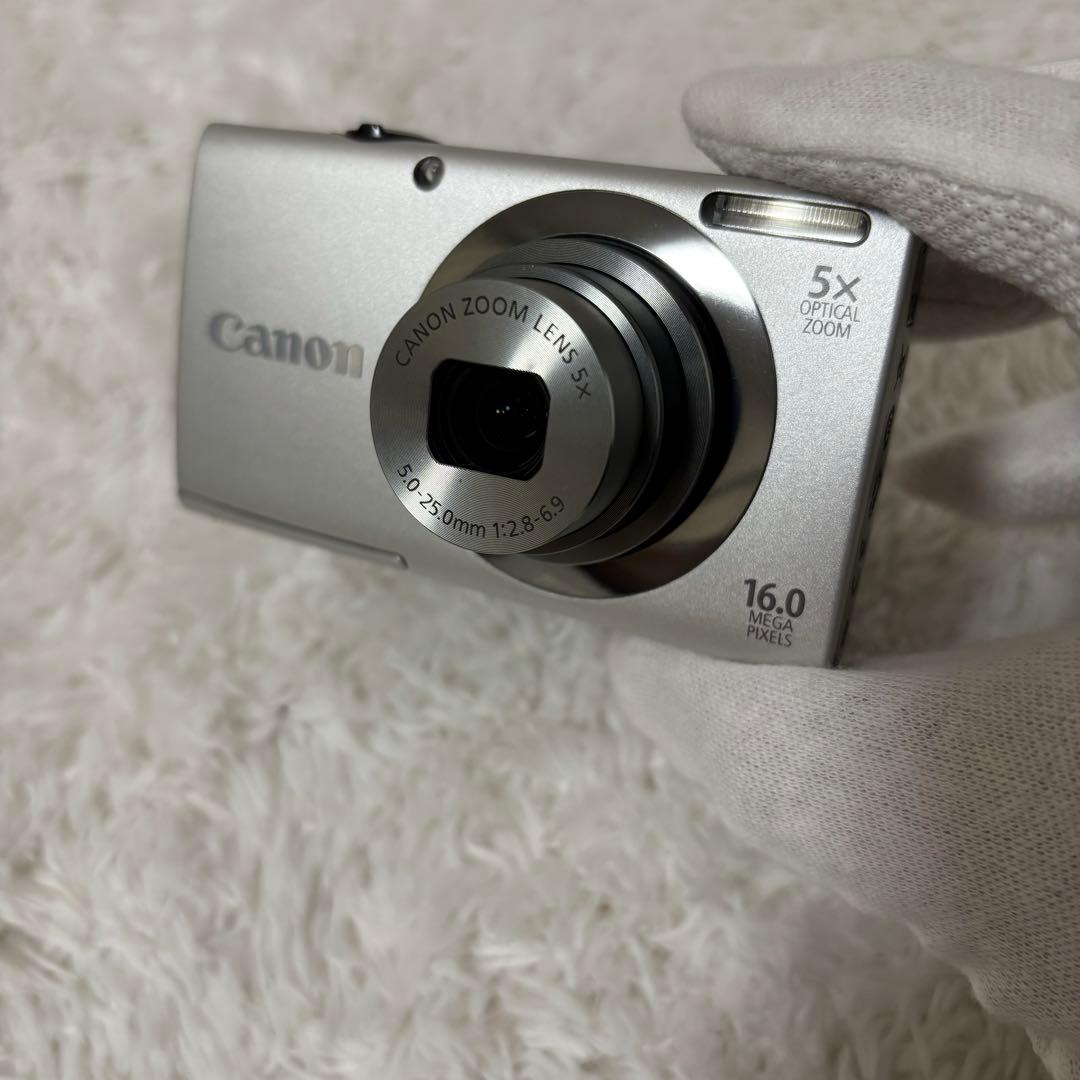 【希少✨】Canon PowerShot a2300 シルバー コンデジ 動作⭕️
