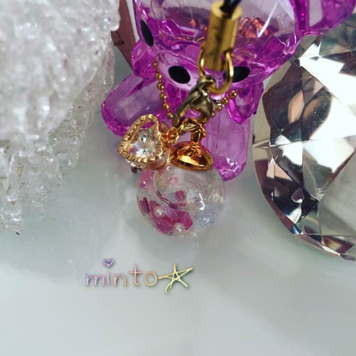 ガラスドーム☆アクセサリー☆ハンドメイド☆