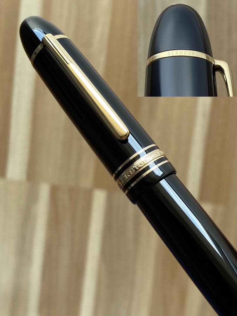 超美品 モンブラン 149 18K M程度 750 ドイツ製 吸入式 万年筆