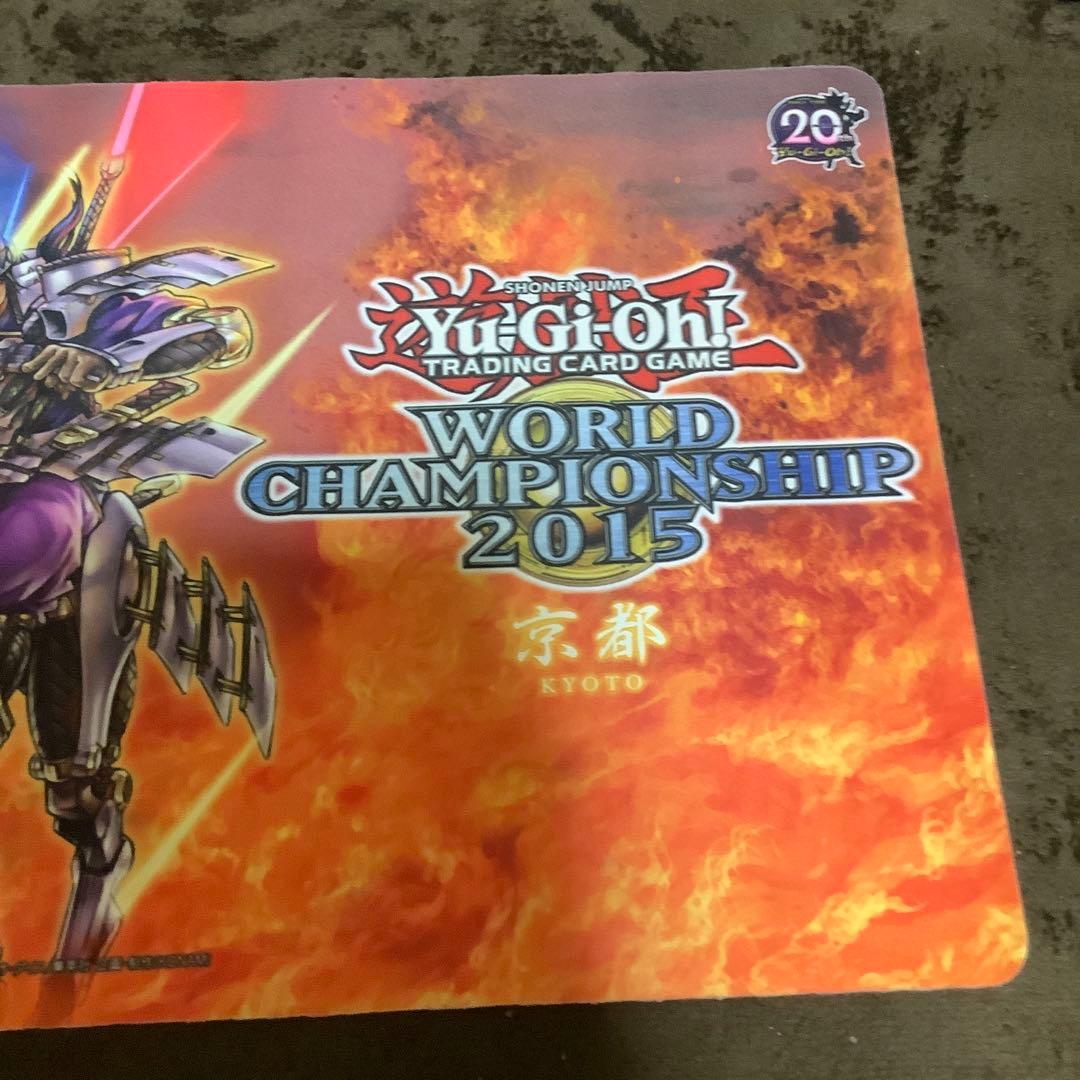 【中古】遊戯王 公式 WCS2015 京都 極刀の武者左京 プレイマット