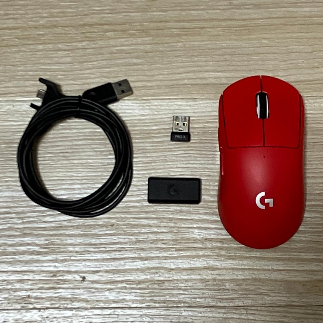 Logicool G PRO X SUPERLIGHT ソール新品 清掃動作確認