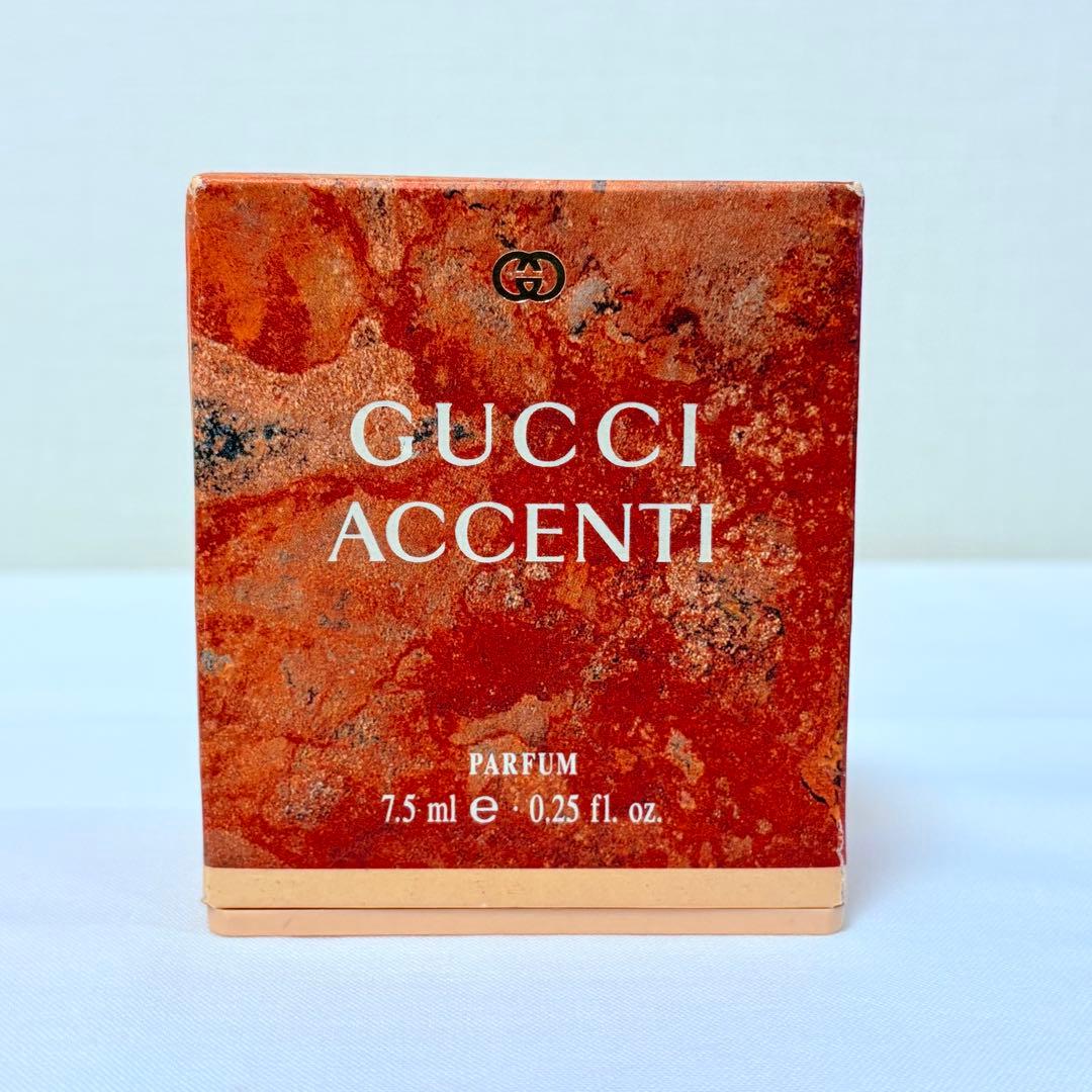 希少　新品　GUCCI グッチ　アチェンティ　パルファム 香水　7.5ml